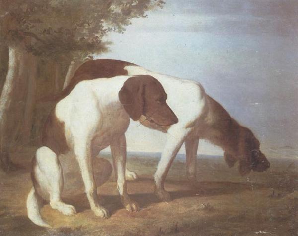 Jacques-Laurent Agasse Foxhounds in a Landscape Germany oil painting art